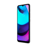 moto e20 gris grafito costado izquierdo