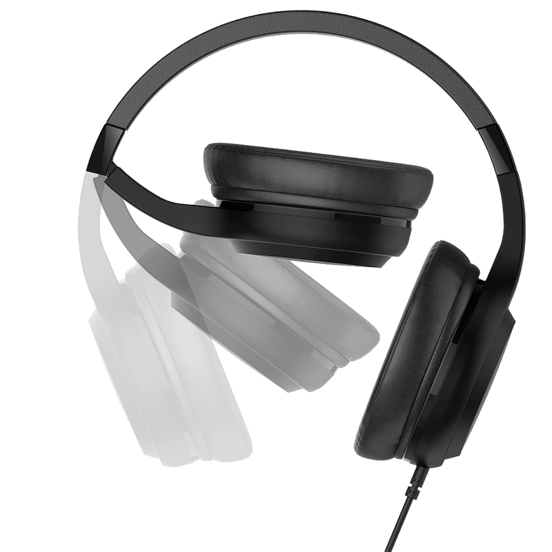 Auriculares inalámbricos Over Ear Bluetooh Negro Noblex - Tienda Newsan