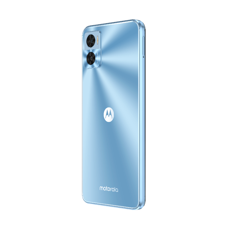 moto e22 Azul  cámara