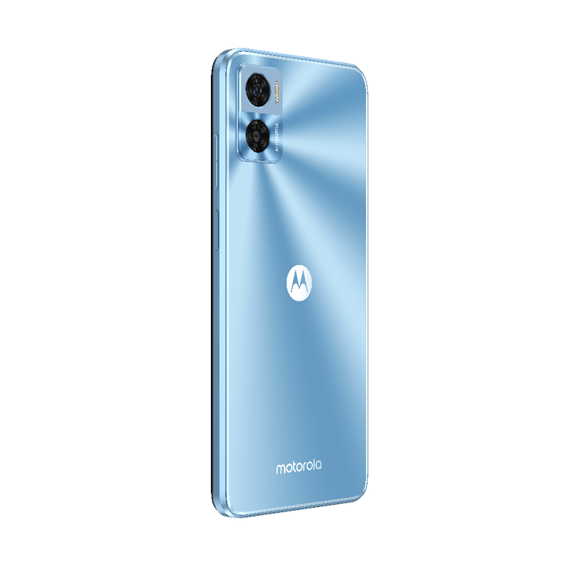 moto e22 Azul  cámara