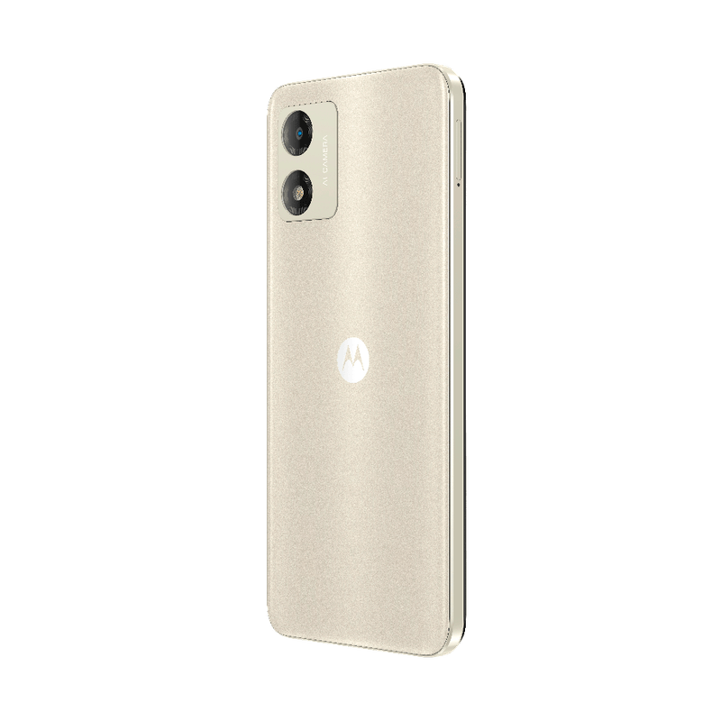 Celular Motorola E13  6.5 2GB RAM 64GB Memoria Interna Expandible Color  Blanco